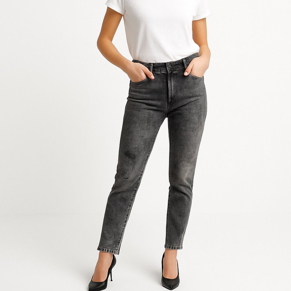 J BRAND | 835 Radical Destruct Acid Washed Black Jeans – Size 28
